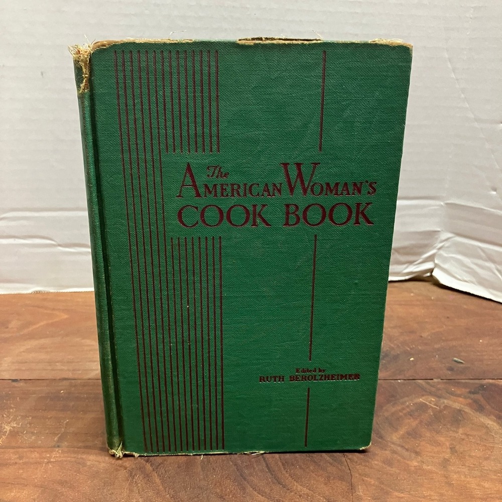 American Woman's Cook Book Berolzheimer 1944 Culinary Arts Vintage Cookbook